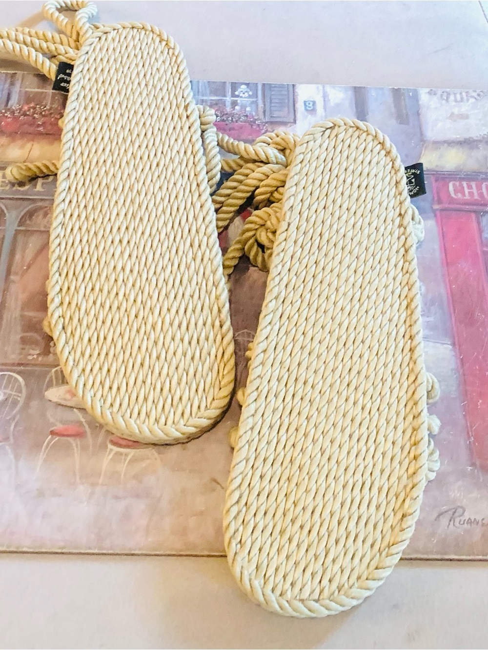 Nomadic State of Mind La Isla Ankle Wrap Rope Sandals - Picture 8 of 8